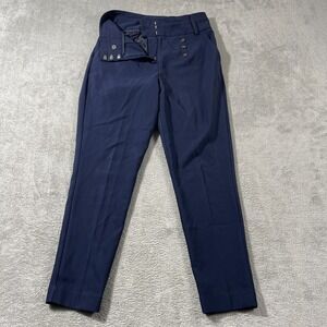 7th Avenue Design Studio New York & Company Blue 6 Average Stretch Office Formal